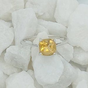 Sterling Silver Citrine